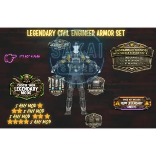 LEGENDARY CIVIL ENGINEER ARMOR SET
