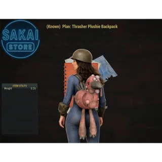 PLAN | THRASHER PLUSHIE BACKPACK