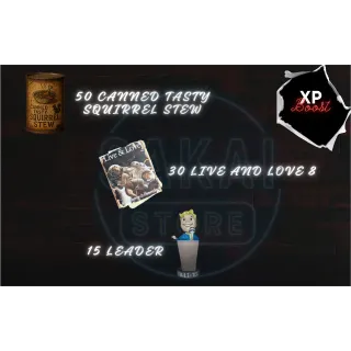 CANNED TASTY SQUIRREL STEW + LIVE AND LOVE 8 + LEADER