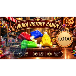 1000 NUKA VICTORY CANDY