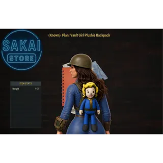 PLAN | VAULT GIRL PLUSHIE BACKPACK