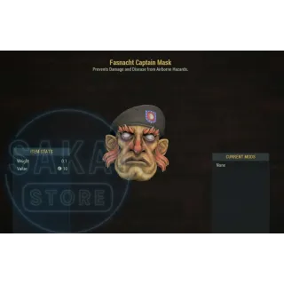 FASNACHT CAPTAIN MASK