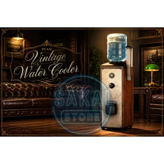 PLAN | VINTAGE WATER COOLER