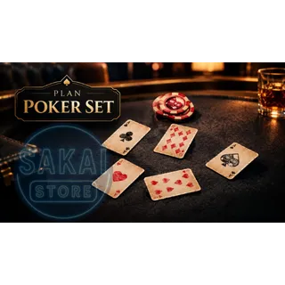 PLAN | POKER SET