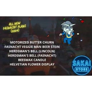 ALL NEW FASNACHT PLANS BUNDLE (2024)