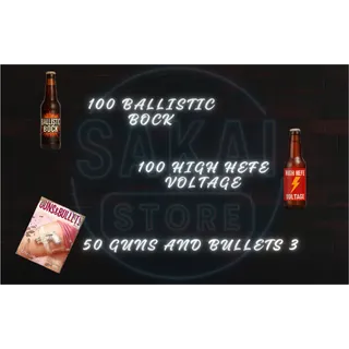 BALLISTIC BOCK + HEFE VOLTAGE + GUNS AND BULLETS 3 