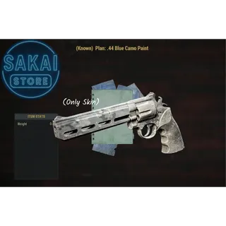 PLAN | 44 BLUE CAMO PAINT