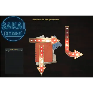 PLAN | MARQUEE ARROWS