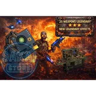 25X  WEAPONS - NEW LEGENDARY EFFECTS