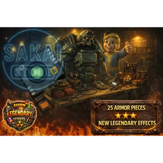 25X ARMOR - NEW LEGENDARY EFFECTS