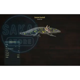 DOTTED AXOLOTL