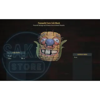 FASNACHT CORN COB MASK