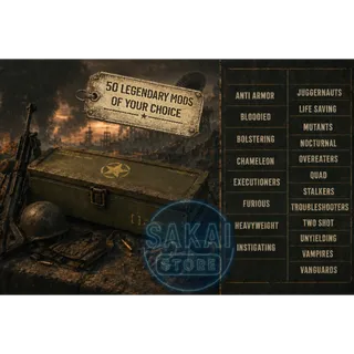 50 LEGENDARY MODS 
