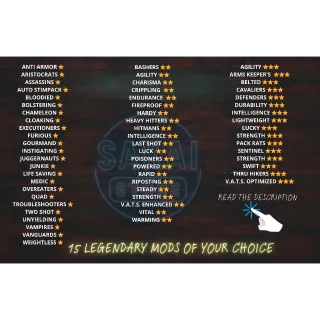 15 LEGENDARY MODS 