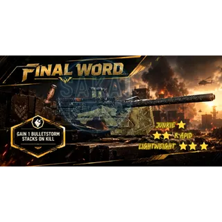 FINAL WORD