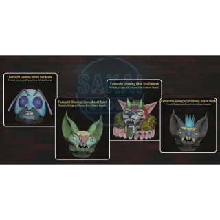 ALL NEW FASNACHT GLOWING MASK BUNDLE (FEBRUARY/2024)