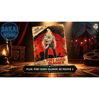 PLAN | PINT SIZED SLASHER AD POSTER 2