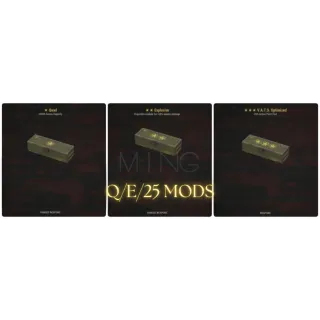 QE25 MODS BUNDLE