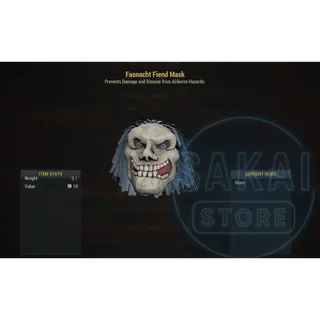 FASNACHT FIEND MASK