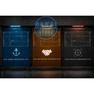 UNDERARMOR STYLE PLANS BUNDLE