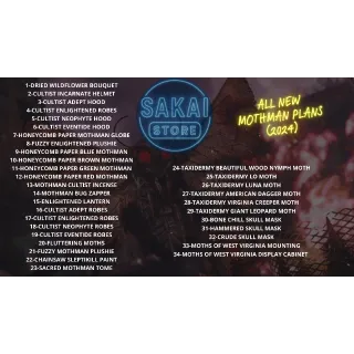 ALL NEW MOTHMAN PLANS BUNDLE (2024)