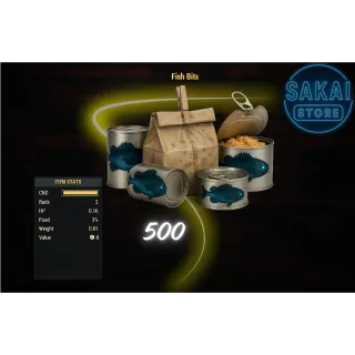 500 FISH BITS