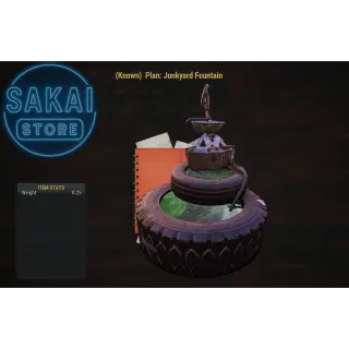 PLAN | JUNKYARD FOUNTAIN