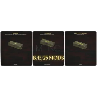 BE25 MODS BUNDLE