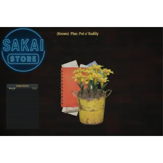 PLAN | POT O' RADLILY