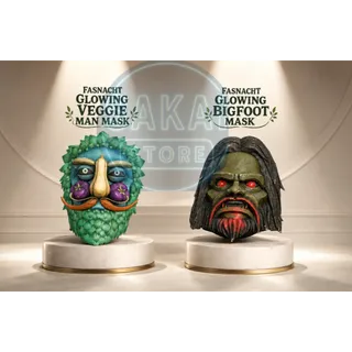 FASNACHT GLOWING MAKS BUNDLE