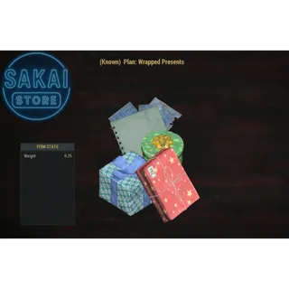 PLAN | WRAPPED PRESENTS