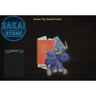 PLAN | BRAHMIN PLUSHIE