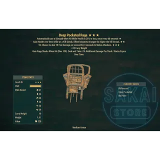 STURDY RAGE ARMOR 