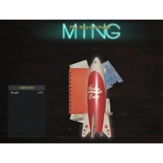 PLAN | NUKA COLA ROCKET