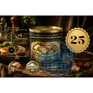 25 CANNED BROILED SCORCHBEAST BRAIN