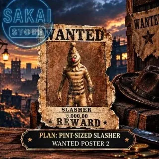 PLAN | PINT-SIZED SLASHER WANTED POSTER 2