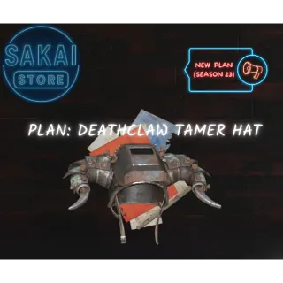 PLAN | DEATHCLAW TAMER HAT