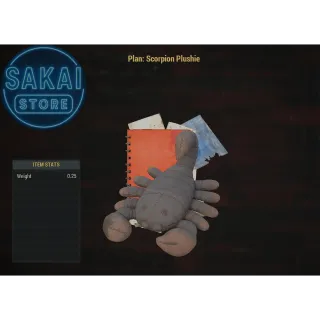 PLAN | SCORPION PLUSHIE