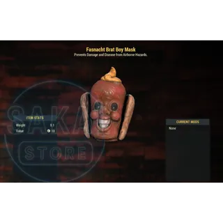 FASNACHT BRAT BOY MASK