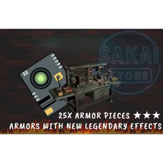 25X ARMOR - NEW LEGENDARY EFFECTS