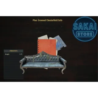 PLAN | DROWNED CHESTERFIELD SOFA