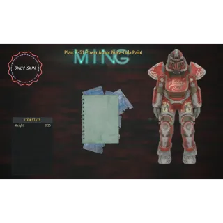 PLAN | T51 NUKA COLA PAINT