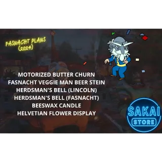 ALL NEW FASNACHT PLANS BUNDLE (2024)