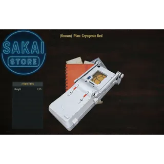 PLAN | CRYOGENIC BED