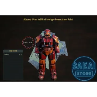 PLAN | HELLFIRE PROTOTYPE POWER ARMOR PAINT