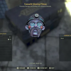 Fasnacht glowing pitman