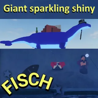 Giant sparkling shiny nessie ⏐ Fisch