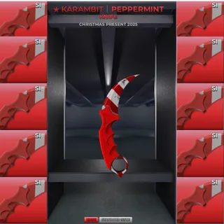 Sniper duels knife karambit Peppermint (Si) 