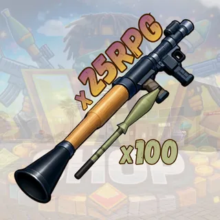  BLOCKSPIN (RPG) x25, (FREE) x100rocket 💥🔥💥🔥