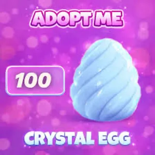 100x Crystal egg